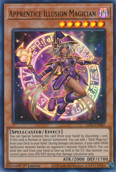 Apprentice Illusion Magician [LDS3-EN087] Ultra Rare | North Game Den