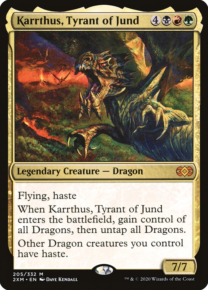 Karrthus, Tyrant of Jund [Double Masters] | North Game Den