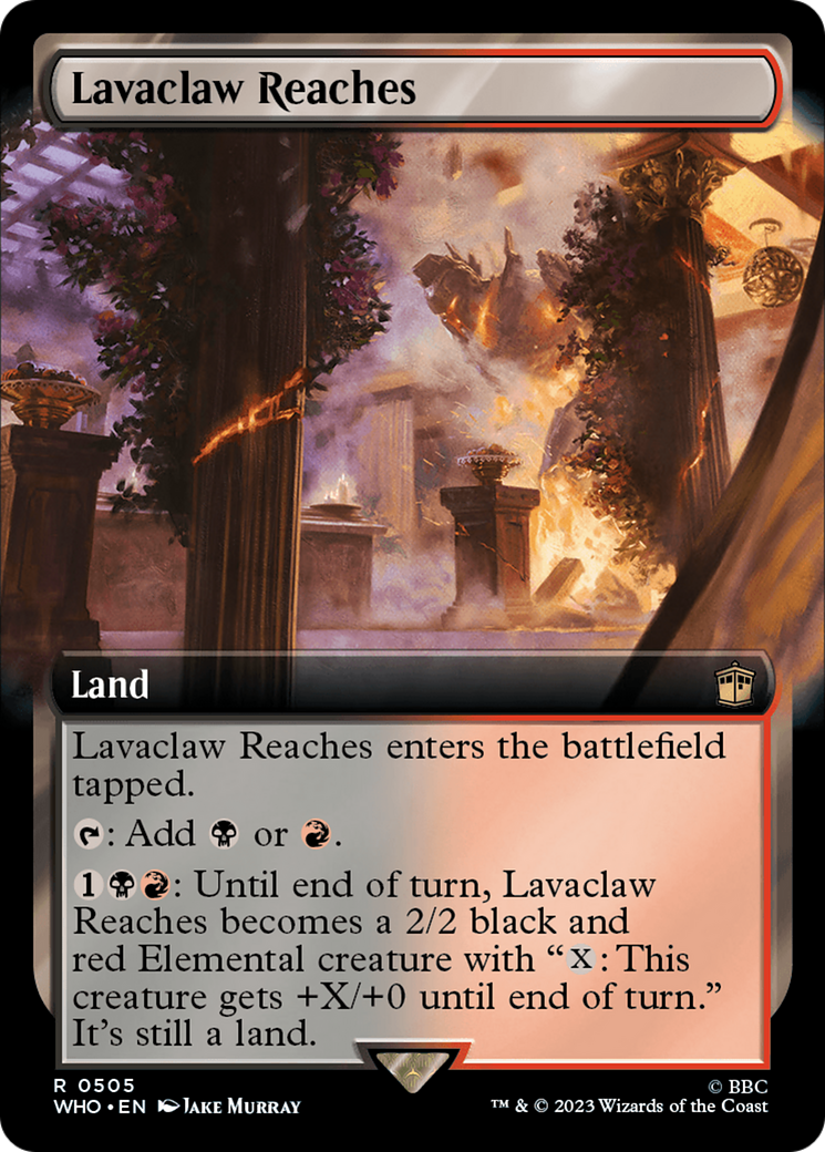 Lavaclaw Reaches (Extended Art) [Doctor Who] | North Game Den