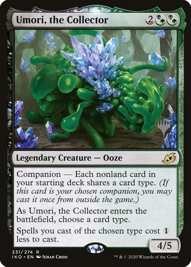 Umori, the Collector (Promo Pack) [Ikoria: Lair of Behemoths Promos] | North Game Den