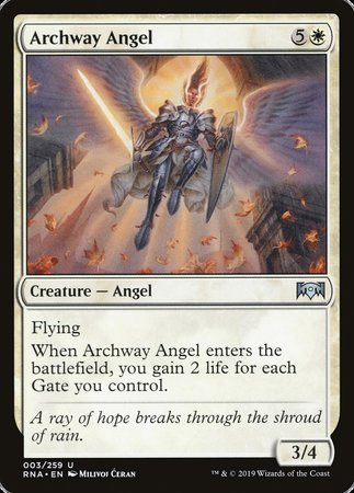Archway Angel [Ravnica Allegiance] | North Game Den