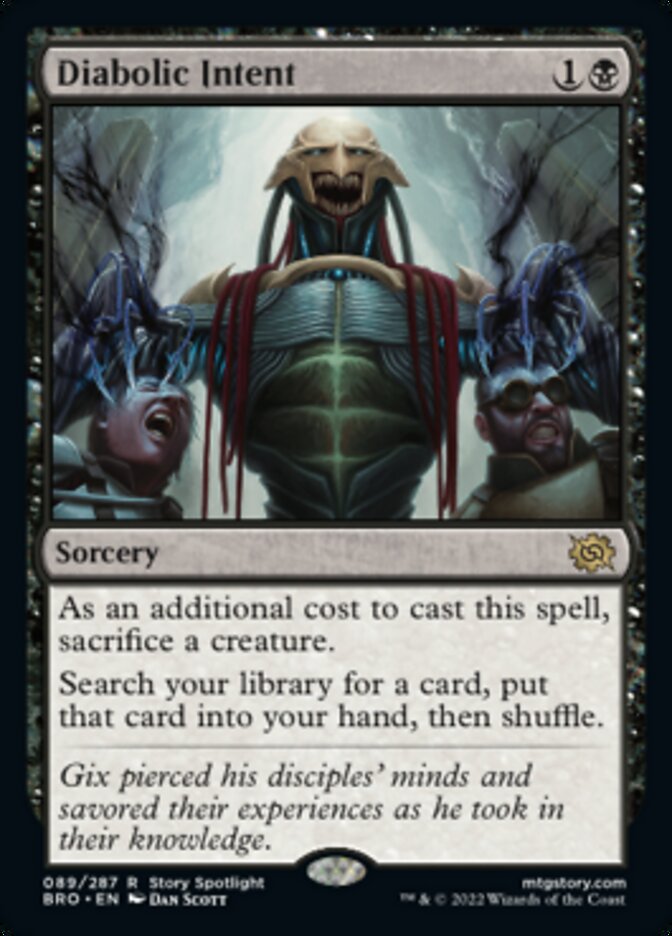 Diabolic Intent [The Brothers' War] | North Game Den