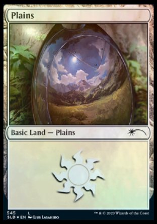 Plains (Heavily Armored) (545) [Secret Lair Drop Promos] | North Game Den