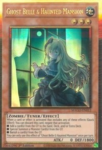 Ghost Belle & Haunted Mansion (Alternate Art) [MAGO-EN012] Gold Rare | North Game Den
