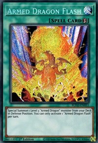 Armed Dragon Flash [BLVO-EN051] Secret Rare | North Game Den