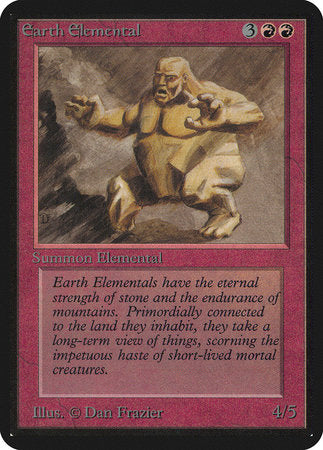 Earth Elemental [Limited Edition Alpha] | North Game Den