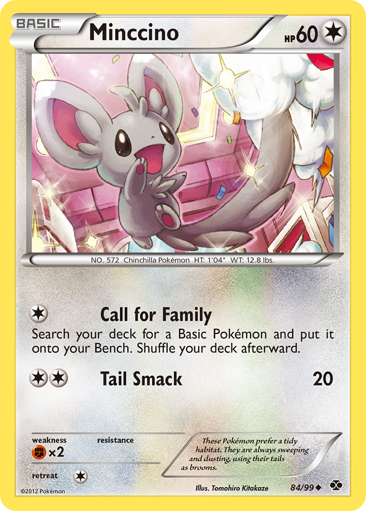 Minccino (84/99) [Black & White: Next Destinies] | North Game Den