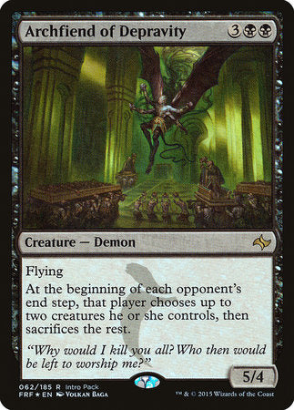 Archfiend of Depravity [Fate Reforged Promos] | North Game Den
