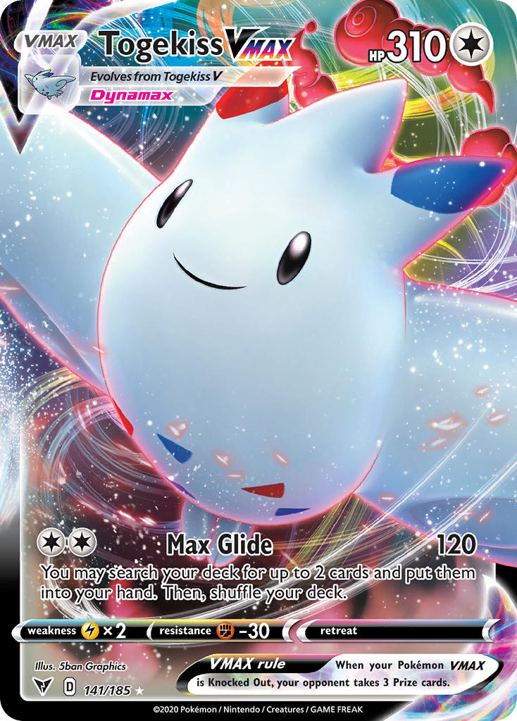 Togekiss VMAX (141/185) [Sword & Shield: Vivid Voltage] | North Game Den