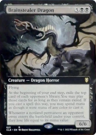 Brainstealer Dragon (Extended Art) [Commander Legends: Battle for Baldur's Gate] | North Game Den