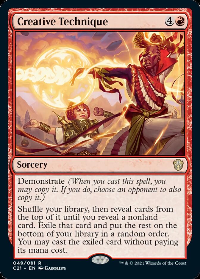 Creative Technique [Commander 2021] | North Game Den