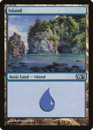 Island (234) [Magic 2012] | North Game Den