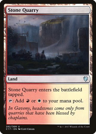 Stone Quarry [Commander 2017] | North Game Den