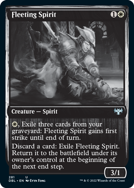Fleeting Spirit [Innistrad: Double Feature] | North Game Den