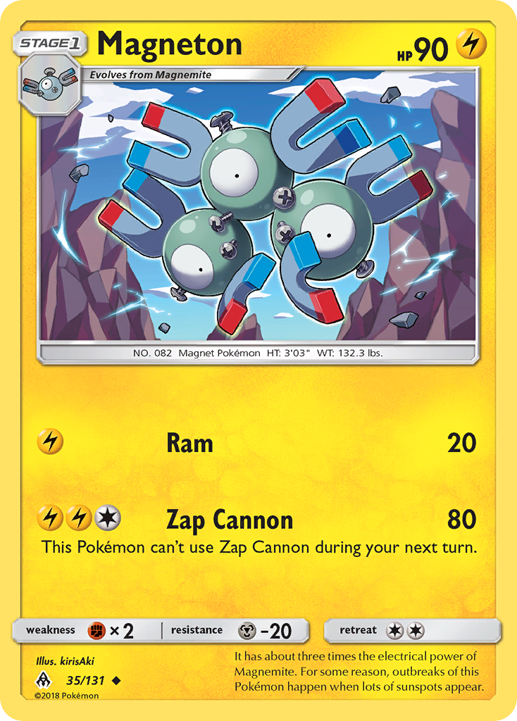 Magneton (35/131) [Sun & Moon: Forbidden Light] | North Game Den
