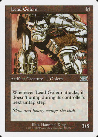 Lead Golem [Classic Sixth Edition] | North Game Den