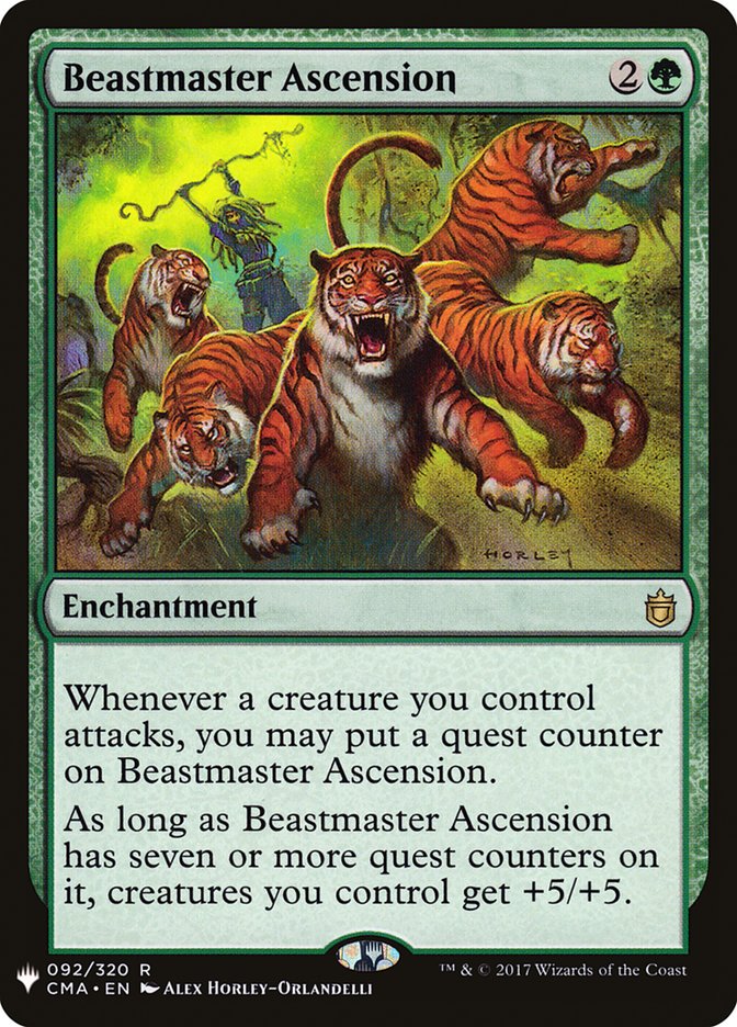 Beastmaster Ascension [Mystery Booster] | North Game Den