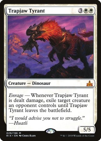 Trapjaw Tyrant [Rivals of Ixalan] | North Game Den