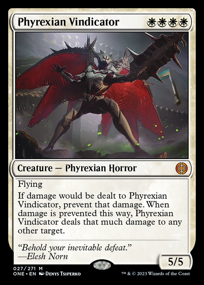 Phyrexian Vindicator [Phyrexia: All Will Be One] | North Game Den