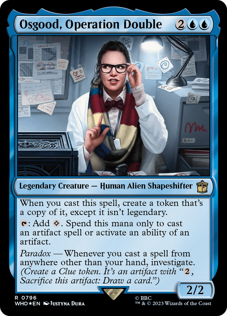 Osgood, Operation Double (Surge Foil) [Doctor Who] | North Game Den