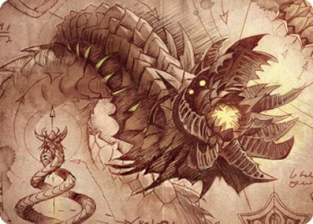 Wurmcoil Engine Art Card [The Brothers' War Art Series] | North Game Den