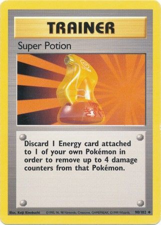 Super Potion (90/102) [Base Set Unlimited] | North Game Den