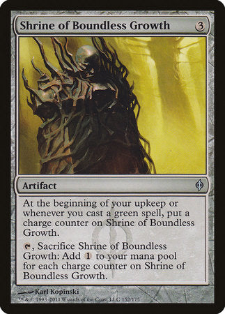 Shrine of Boundless Growth [New Phyrexia] | North Game Den