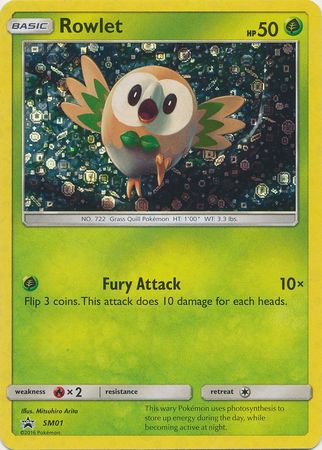 Rowlet (SM01) (General Mills Promo) [Sun & Moon: Black Star Promos] | North Game Den