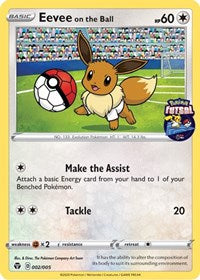 Eevee on the Ball (002/005) [Miscellaneous Cards] | North Game Den