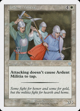 Ardent Militia [Starter 1999] | North Game Den