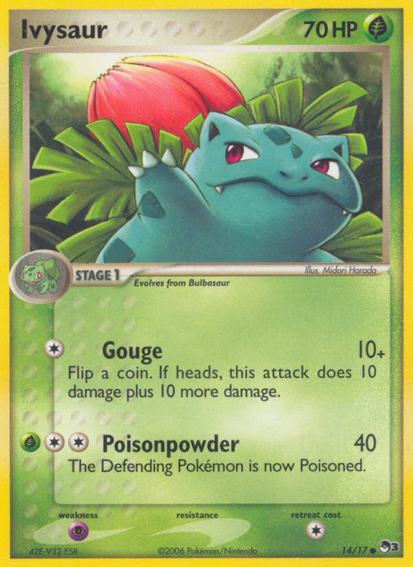 Ivysaur (14/17) [POP Series 3] | North Game Den