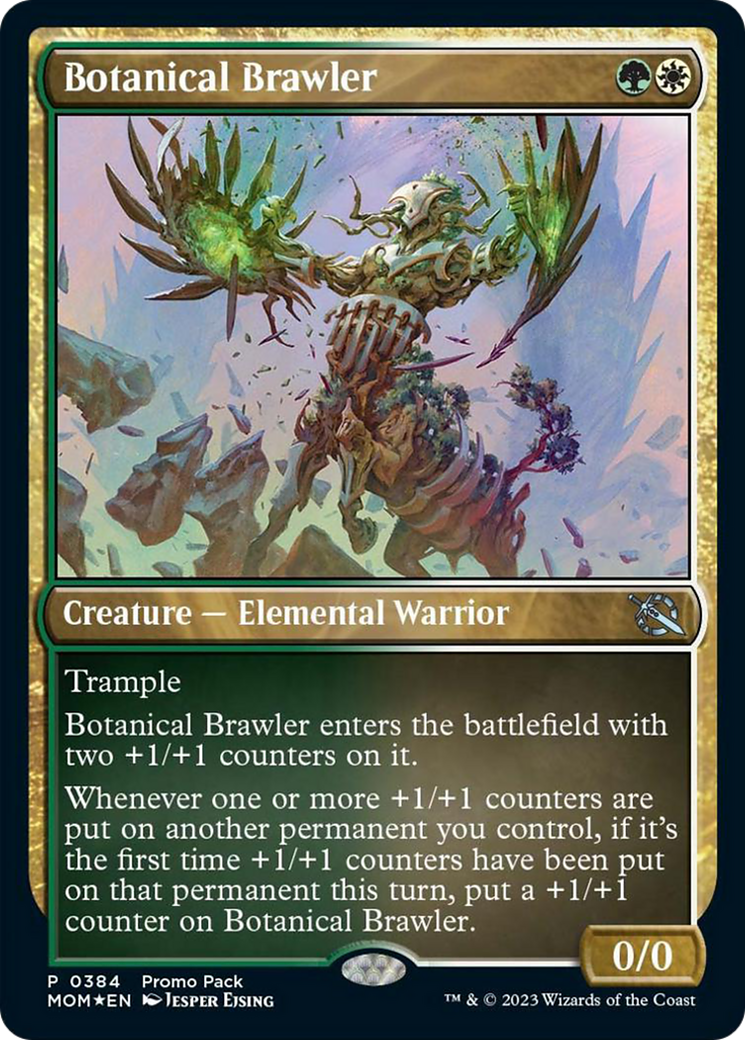 Botanical Brawler (Promo Pack) [March of the Machine Promos] | North Game Den
