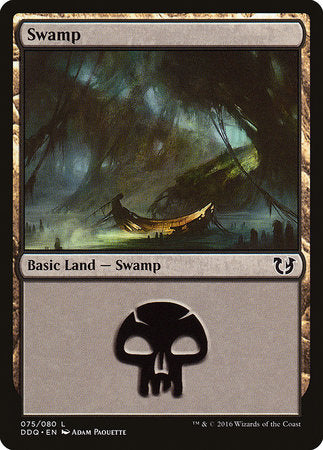 Swamp (75) [Duel Decks: Blessed vs. Cursed] | North Game Den