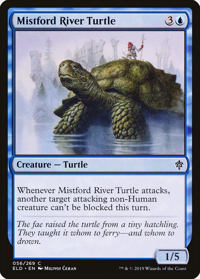 Mistford River Turtle [Throne of Eldraine] | North Game Den
