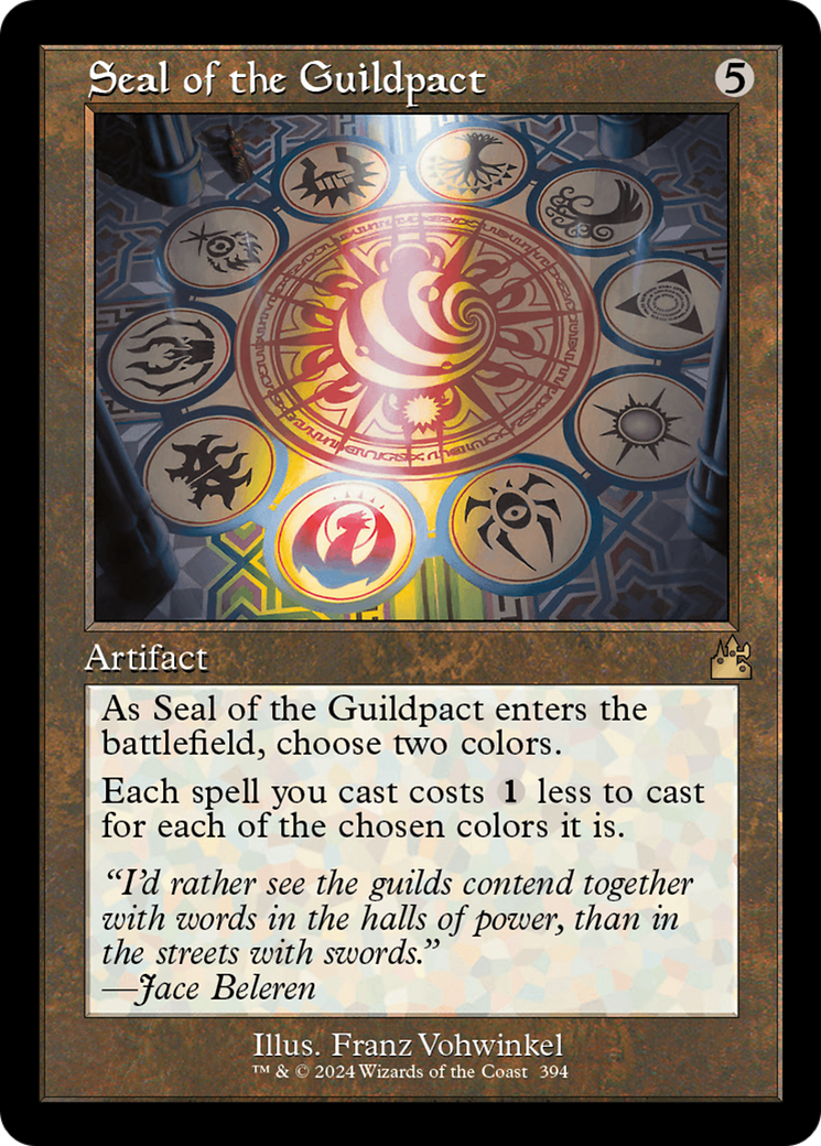 Seal of the Guildpact (Retro Frame) [Ravnica Remastered] | North Game Den