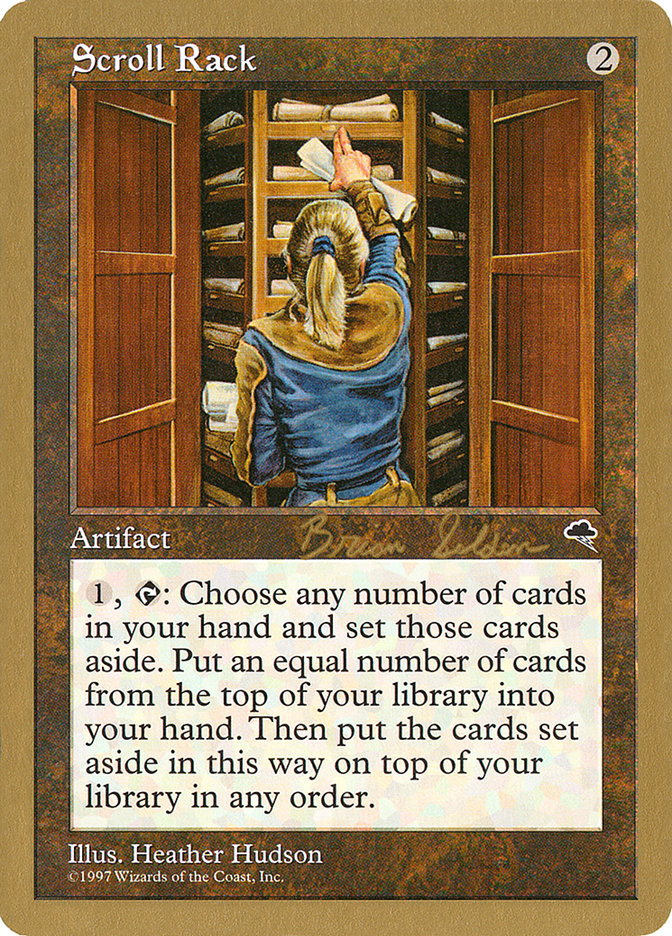 Scroll Rack (Brian Selden) [World Championship Decks 1998] | North Game Den