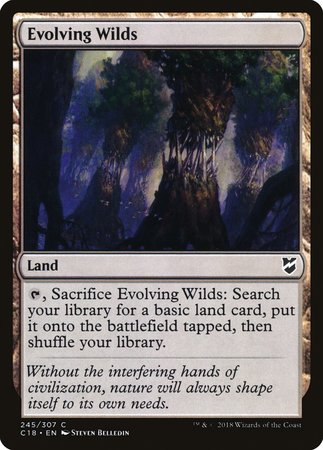 Evolving Wilds [Commander 2018] | North Game Den