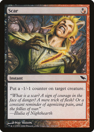 Scar [Shadowmoor] | North Game Den