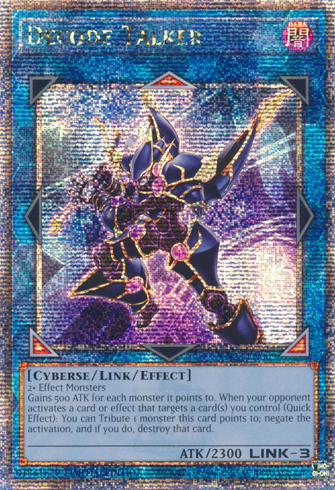 Decode Talker [TN23-EN009] Quarter Century Secret Rare | North Game Den