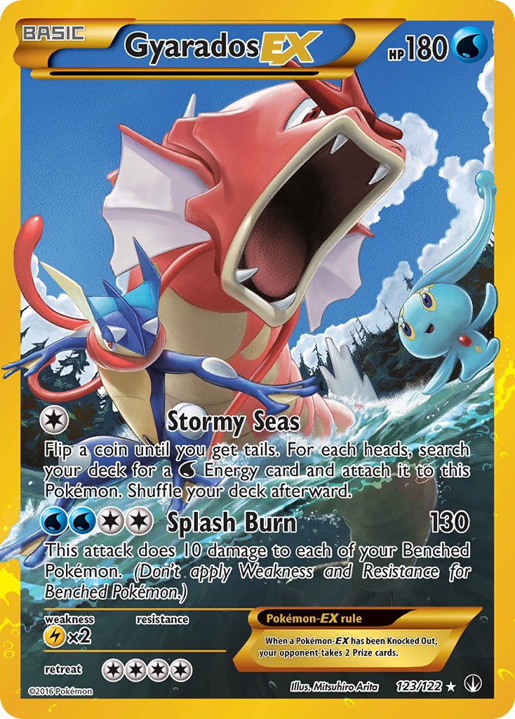 Gyarados EX (123/122) [XY: BREAKpoint] | North Game Den