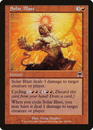 Solar Blast [Onslaught] | North Game Den