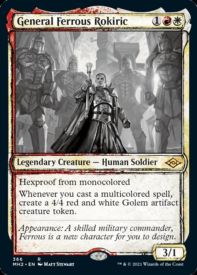 General Ferrous Rokiric (Sketch) [Modern Horizons 2] | North Game Den