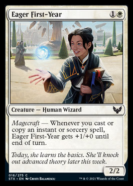 Eager First-Year [Strixhaven: School of Mages] | North Game Den