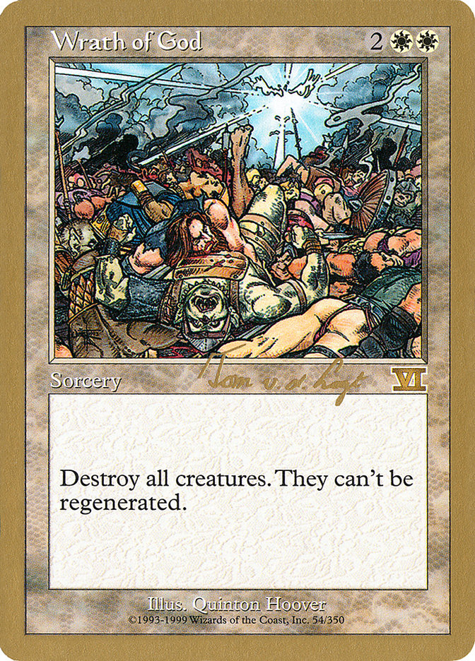 Wrath of God (Tom van de Logt) [World Championship Decks 2000] | North Game Den