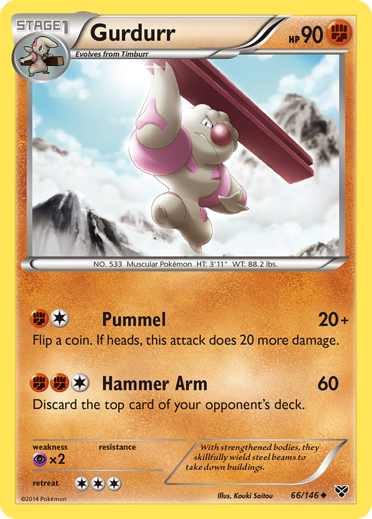 Gurdurr (66/146) [XY: Base Set] | North Game Den