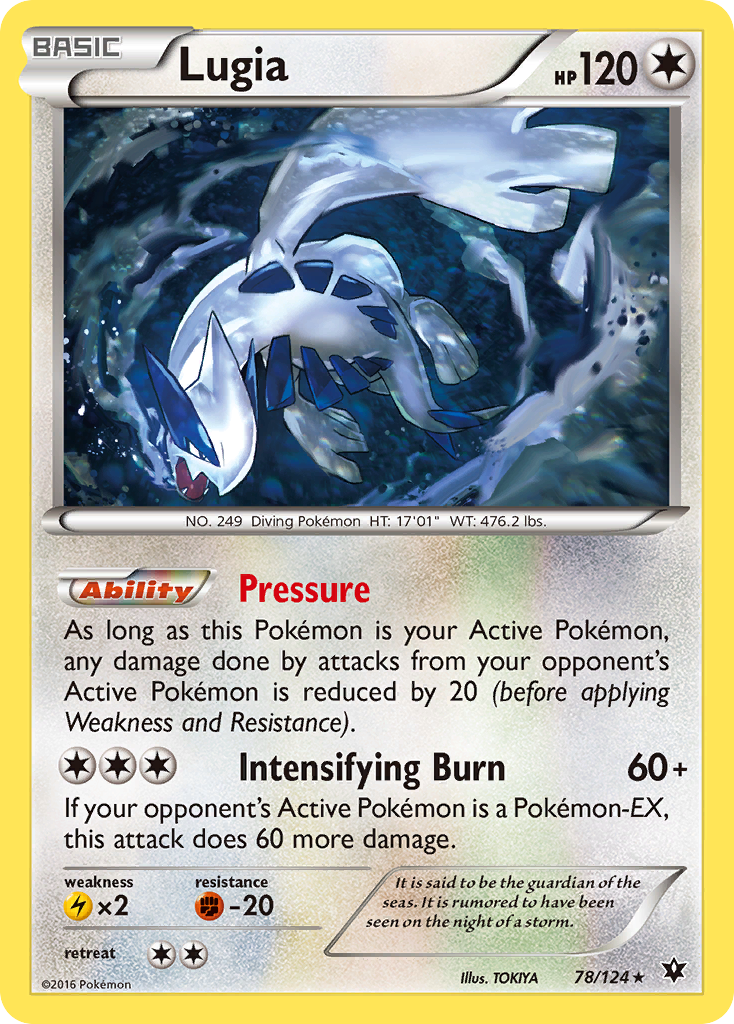 Lugia (78/124) [XY: Fates Collide] | North Game Den