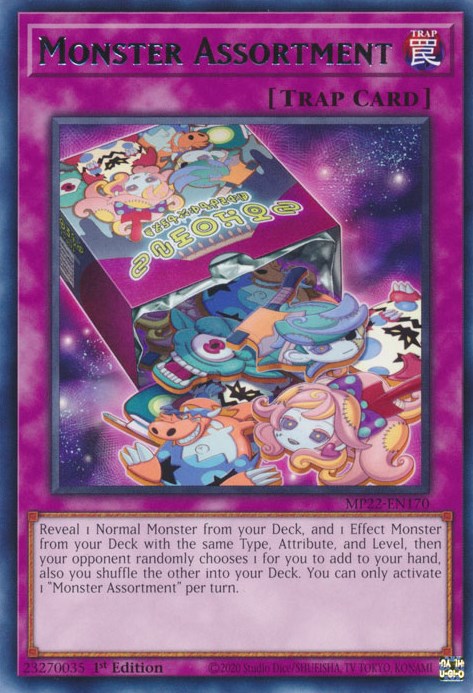 Monster Assortment [MP22-EN170] Rare | North Game Den