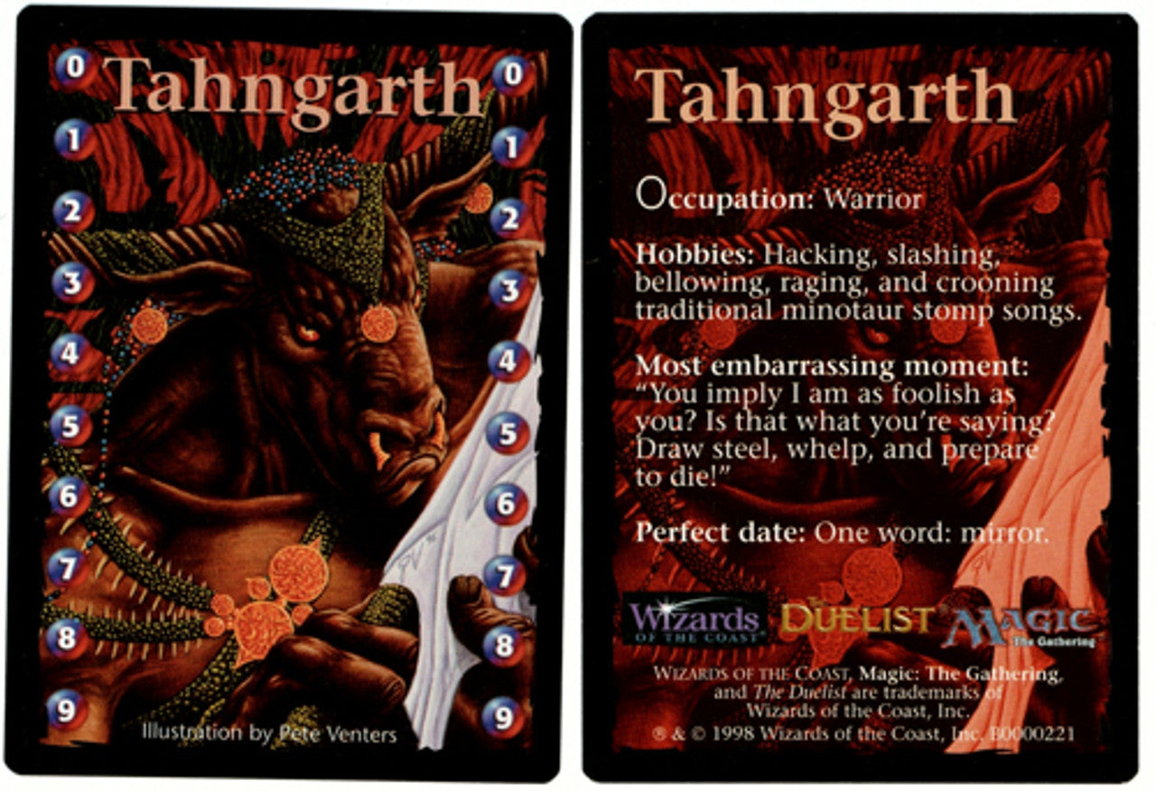 Tahngarth Life Counter Token [Media Promos] | North Game Den