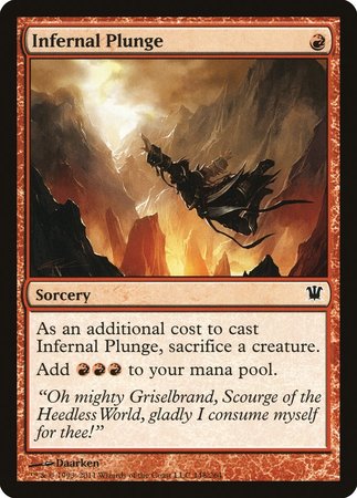 Infernal Plunge [Innistrad] | North Game Den