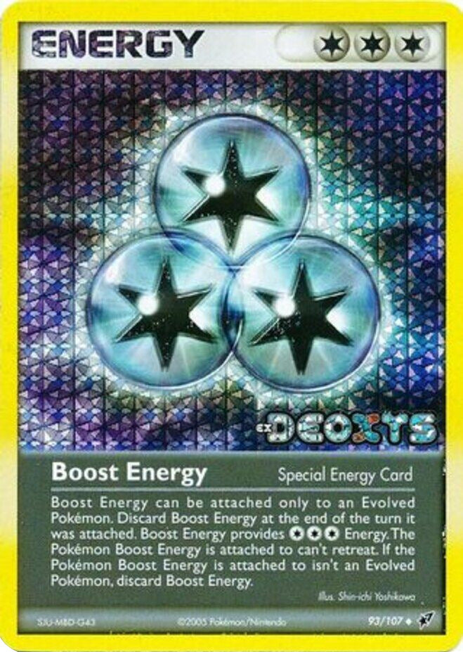 Boost Energy (93/107) (Stamped) [EX: Deoxys] | North Game Den
